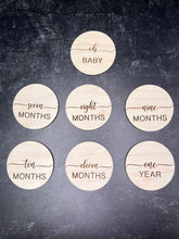 Load image into Gallery viewer, Baby/Nursery Milestone Photo Props
