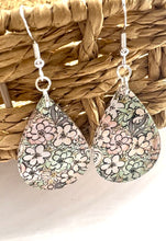 Load image into Gallery viewer, Floral Melody Teardrop Earrings
