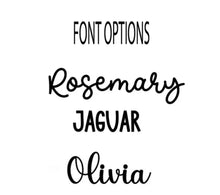Load image into Gallery viewer, Tumbler Topper - Custom Name Plate
