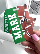 Football Bag Tag