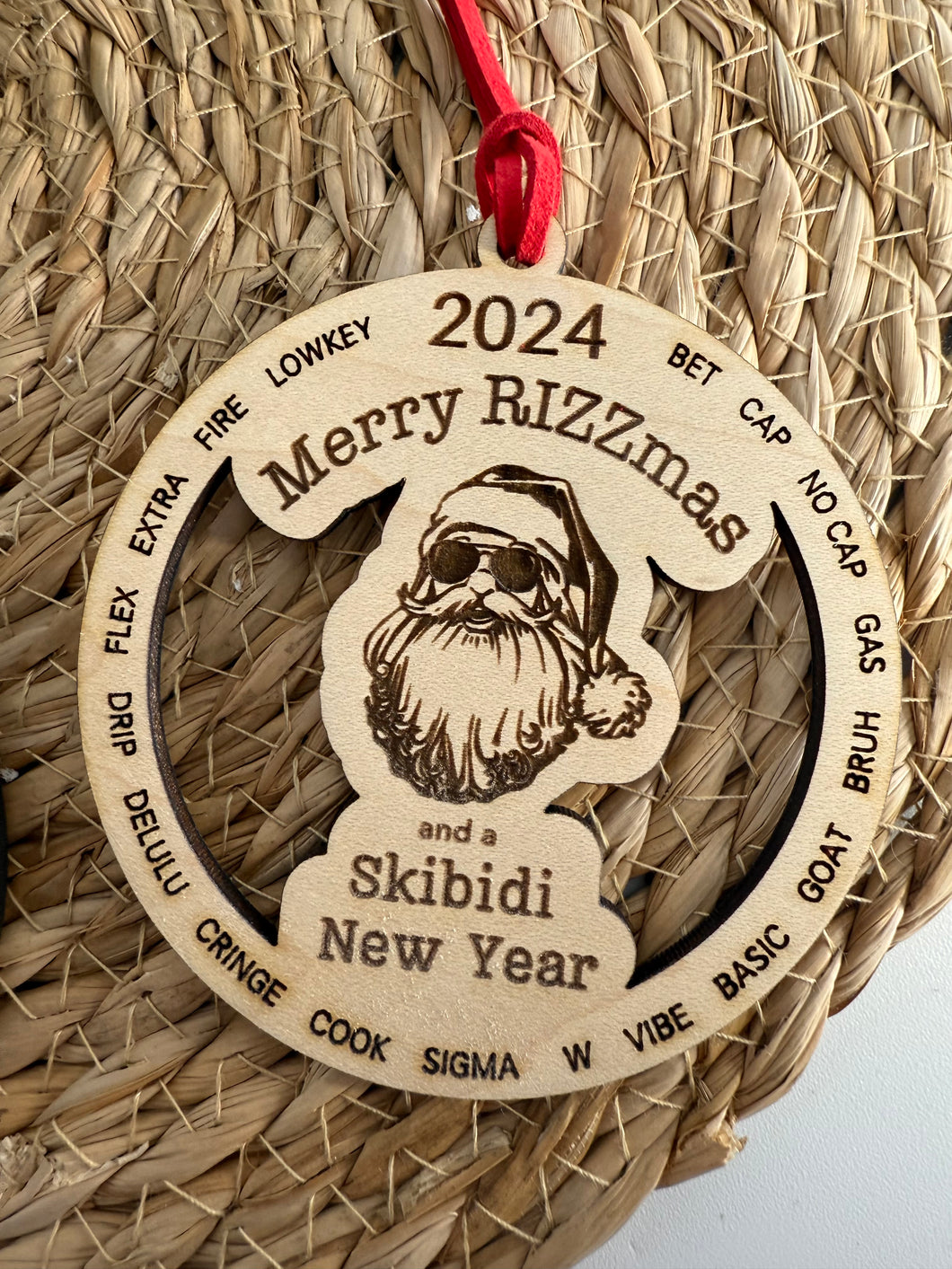 Merry Rizzmas Ornament