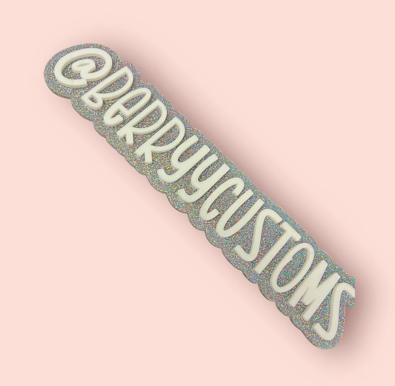Physical Watermark, Acrylic Watermark, Social Media Acrylic, Acrylic Tag, 3D logo, Photography Logo, Business Logo, Logo Acrylic Tag