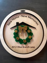 Load image into Gallery viewer, Milestone Ornament - New Home New Memories Ornament
