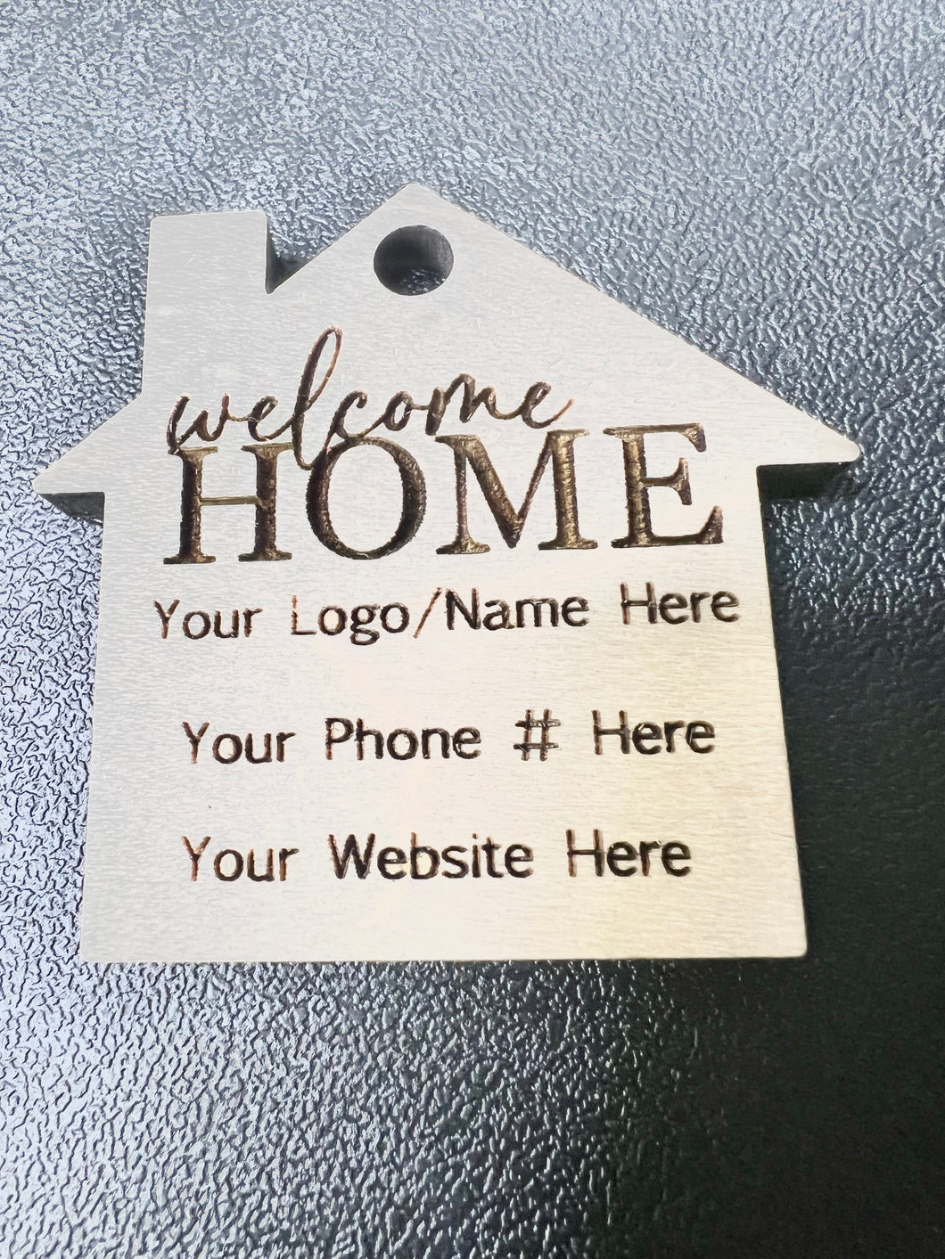 Promotional Keychains/House Design