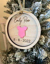 Load image into Gallery viewer, Milestone Ornament- Baby Ornament
