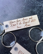 Load image into Gallery viewer, Key chain -  Wood - Love, Mom
