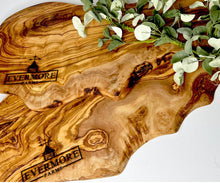 Load image into Gallery viewer, Olivewood Charcuterie/Serving Board. 21”
